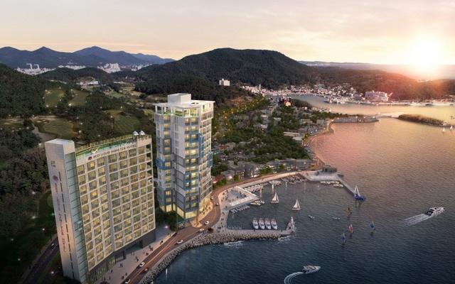 贝斯特莱斯哈密顿酒店 海岸天台